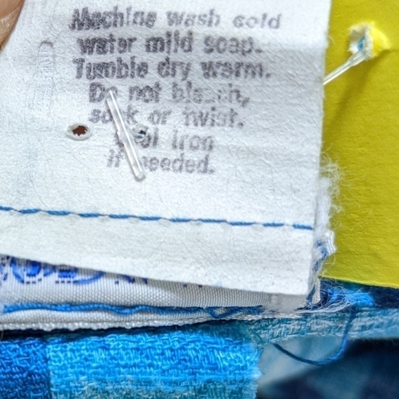 HILO Hawaii Hawaiian Wrap Skirt bright tie dye style Small Medium @x - Picture 7 of 7